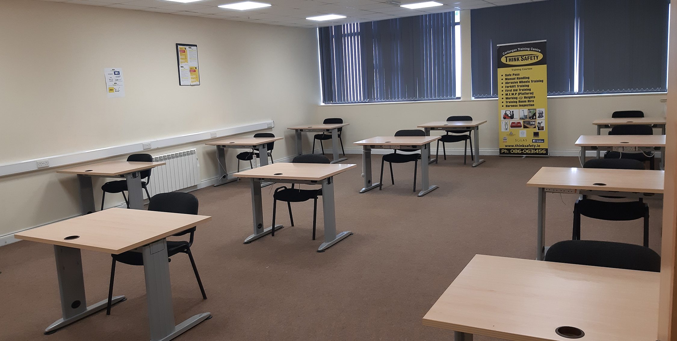 Training Room Hire at Think Safety Health & Safety Training Cavan